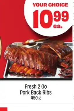 Metro PORK BACK RIBS offer