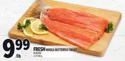Metro FRESH WHOLE BUTTERFLY TROUT offer
