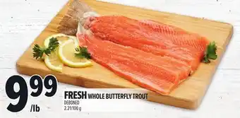 Metro FRESH WHOLE BUTTERFLY TROUT offer