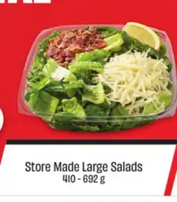 Metro STORE MADE LARGE SALADS offer