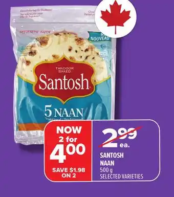 Metro SANTOSH NAAN offer