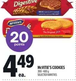 Metro MCVITIE'S COOKIES offer