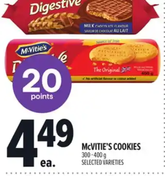 Metro MCVITIE'S COOKIES offer