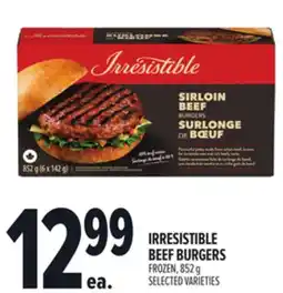 Metro IRRESISTIBLE BEEF BURGERS offer