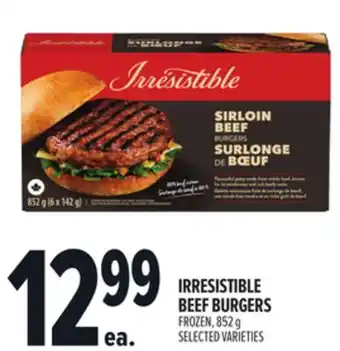 Metro IRRESISTIBLE BEEF BURGERS offer