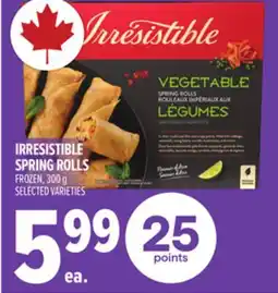 Metro IRRESISTIBLE SPRING ROLLS offer