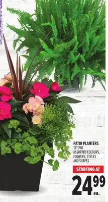 Metro PATIO PLANTERS 13 POT offer
