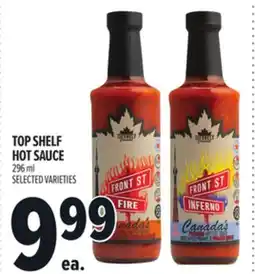 Metro TOP SHELF HOT SAUCE offer