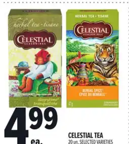 Metro CELESTIAL TEA offer