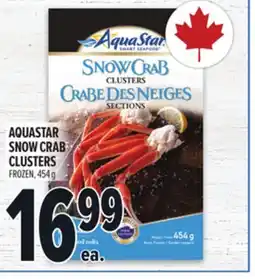 Metro AQUASTAR SNOW CRAB CLUSTERS offer