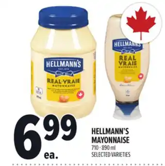 Metro HELLMANN'S MAYONNAISE offer
