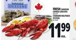 Metro FRESH CANADIAN COOKED LOBSTERS offer