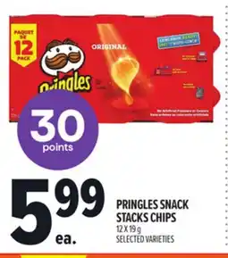 Metro PRINGLES SNACK STACKS CHIPS offer