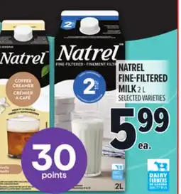 Metro NATREL FINE-FILTERED MILK offer