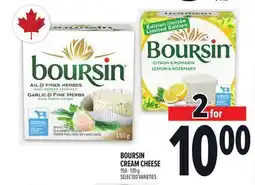 Metro BOURSIN CREAM CHEESE offer