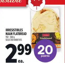 Metro IRRESISTIBLES NAAN FLATBREAD offer