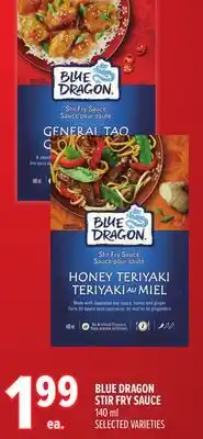 Metro BLUE DRAGON STIR FRY SAUCE offer