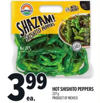 Metro HOT SHISHITO PEPPERS offer