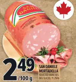 Metro SAN DANIELE MORTADELLA offer