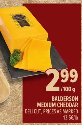 Metro BALDERSON MEDIUM CHEDDAR offer
