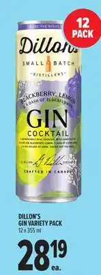 Metro DILLON'S GIN VARIETY PACK offer