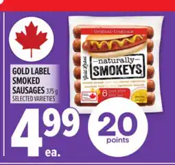 Metro GOLD LABEL SMOKED SAUSAGES offer