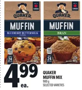Metro QUAKER MUFFIN MIX offer