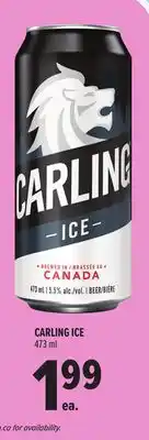 Metro CARLING ICE offer