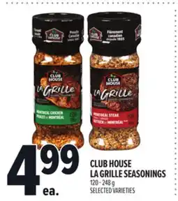 Metro CLUB HOUSE LA GRILLE SEASONINGS offer
