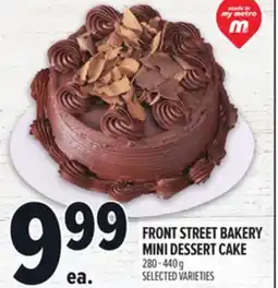 Metro FRONT STREET BAKERY MINI DESSERT CAKE offer