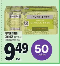 Metro FEVER-TREE DRINKS offer
