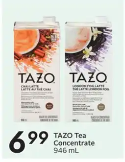 Sobeys TAZO Tea Concentrate offer