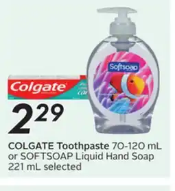 Sobeys COLGATE Toothpaste offer