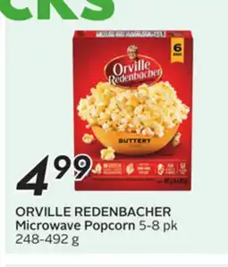 Sobeys ORVILLE REDENBACHER Microwave Popcorn offer