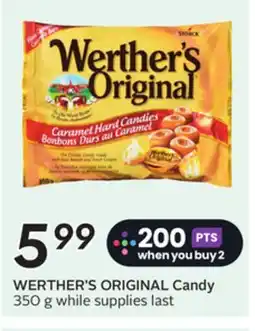 Sobeys WERTHER'S ORIGINAL Candy offer