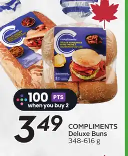 Sobeys COMPLIMENTS Deluxe Buns offer