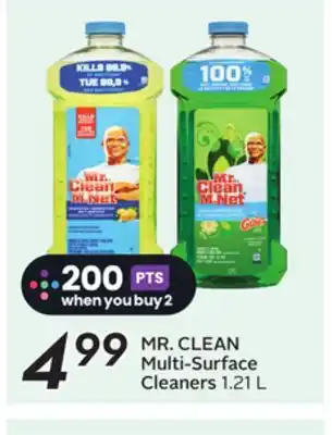 Sobeys MR. CLEAN Multi-Surface Cleaners offer