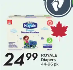 Sobeys ROYALE Diapers offer
