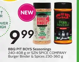 Sobeys BBQ PIT BOYS Seasonings offer