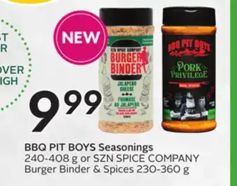 Sobeys BBQ PIT BOYS Seasonings offer