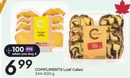 Sobeys COMPLIMENTS Loaf Cakes offer