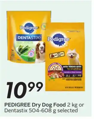 Sobeys PEDIGREE Dry Dog Food offer