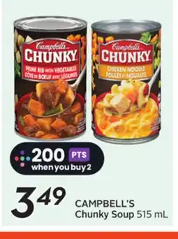 Sobeys CAMPBELL'S Chunky Soup offer