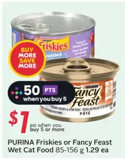 Sobeys PURINA Friskies or Fancy Feast Wet Cat Food offer