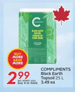 Sobeys COMPLIMENTS Black Earth Topsoil offer