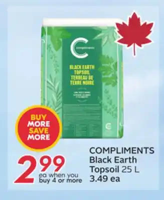 Sobeys COMPLIMENTS Black Earth Topsoil offer