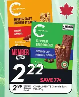 Sobeys COMPLIMENTS Granola Bars offer