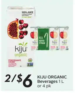 Sobeys KIJU ORGANIC Beverages offer