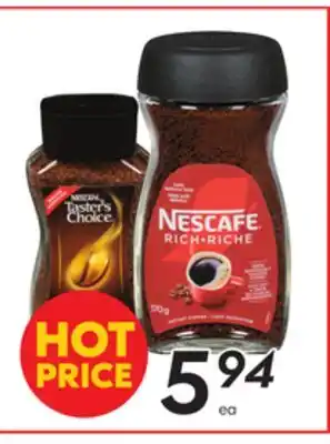 Sobeys NESCAFE Instant Coffee offer