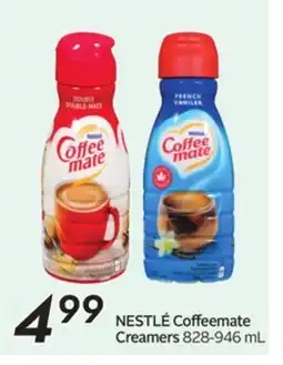 Sobeys NESTLÉ Coffeemate Creamers offer
